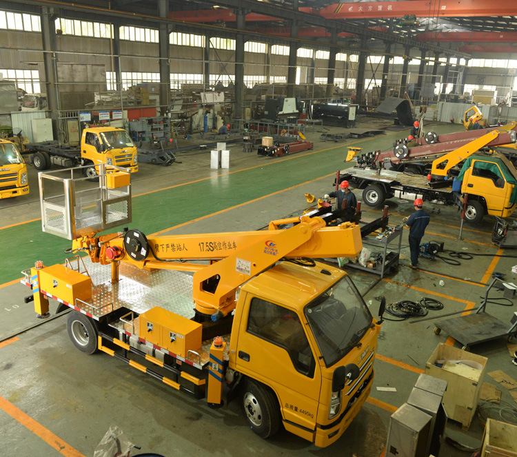 程力东风折叠臂21米高空作业车优质供应